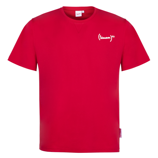 T-Shirt VESPA Herren RED